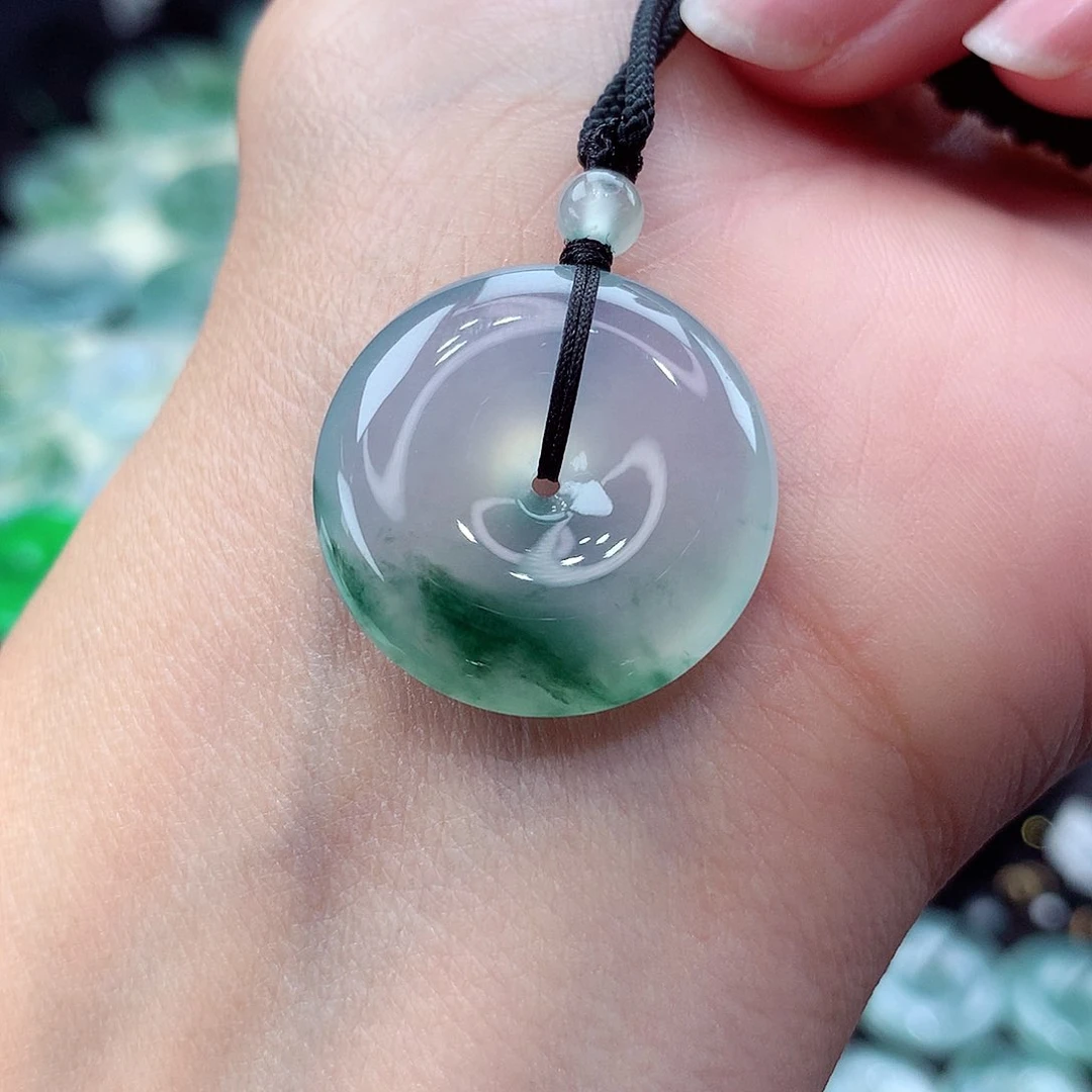 颈饰未镶嵌翡翠编号73尺寸23.1-5.9