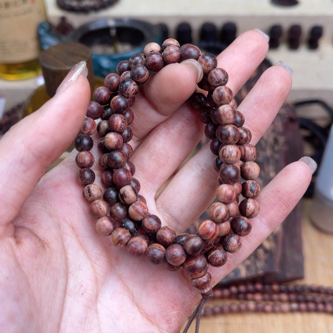 降真香其他06*108海南帝王香手串