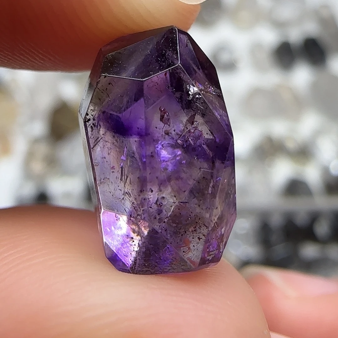 未镶嵌水晶珠宝半成品水胆超七随形