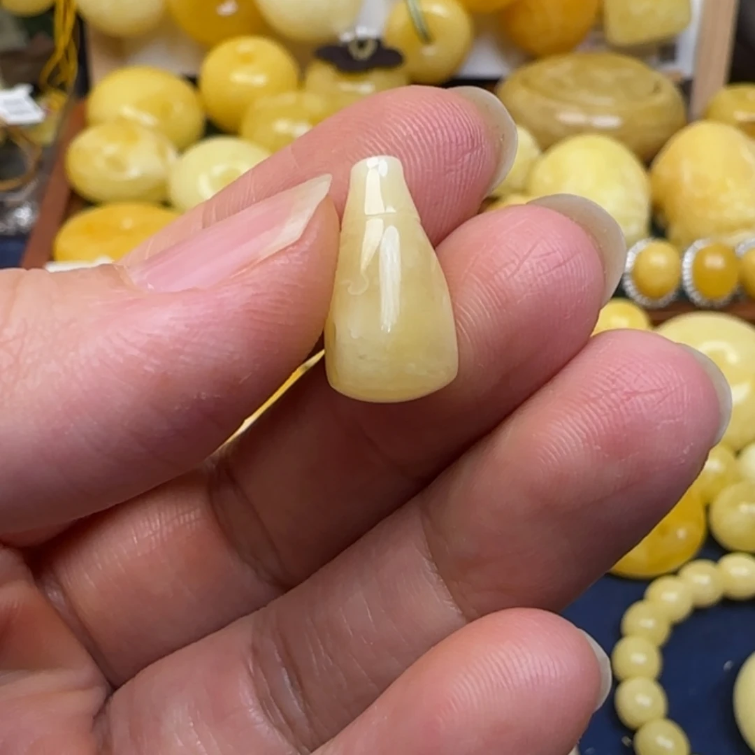 蜜蜡未镶嵌颈饰天然蜜蜡