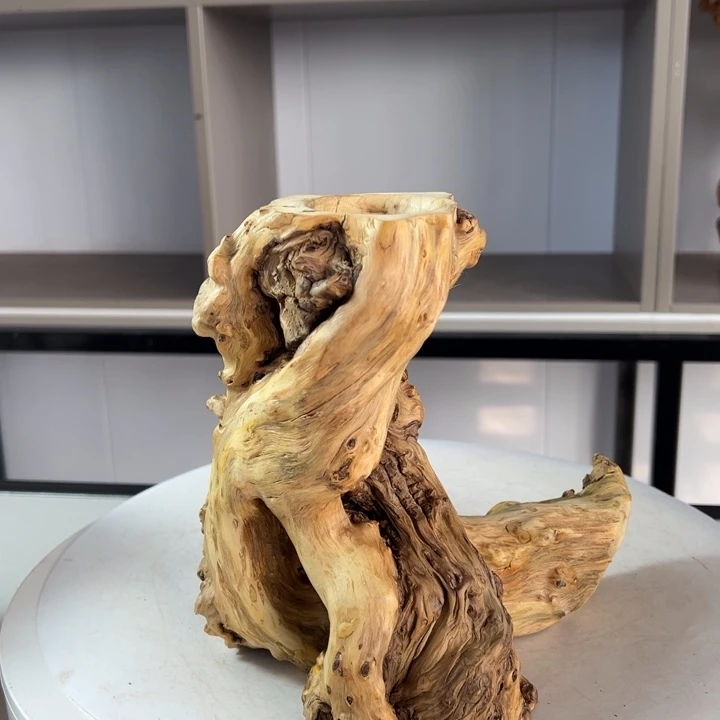 木石榴木榴疤茶桶笔筒