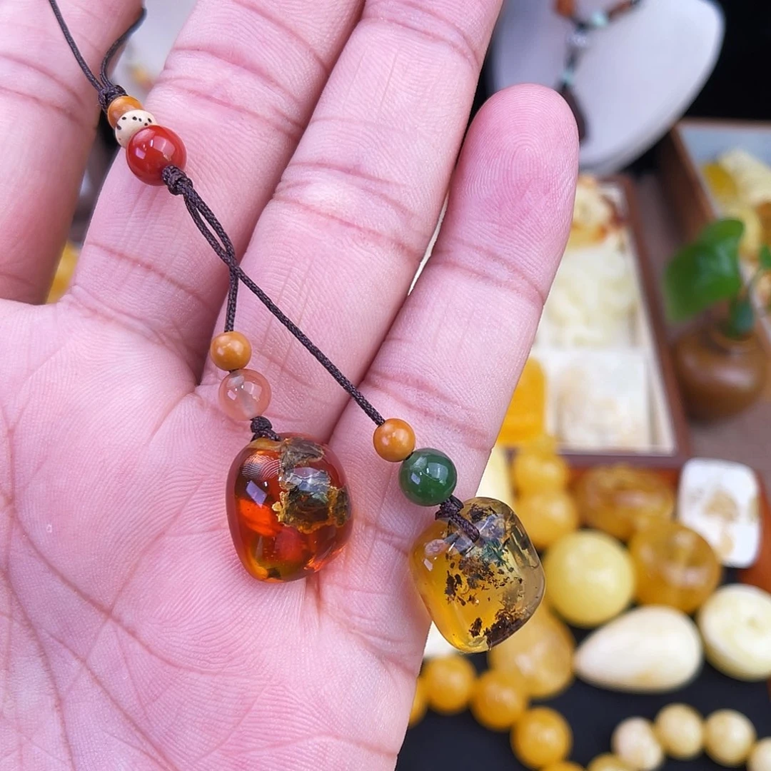 琥珀未镶嵌裸石我