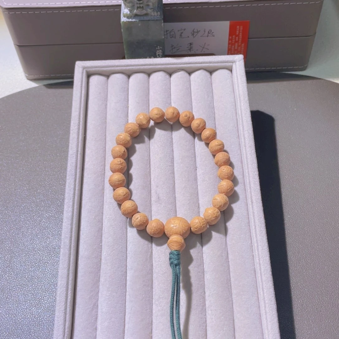 凤眼菩提手串王*wa03玉化皮单仓