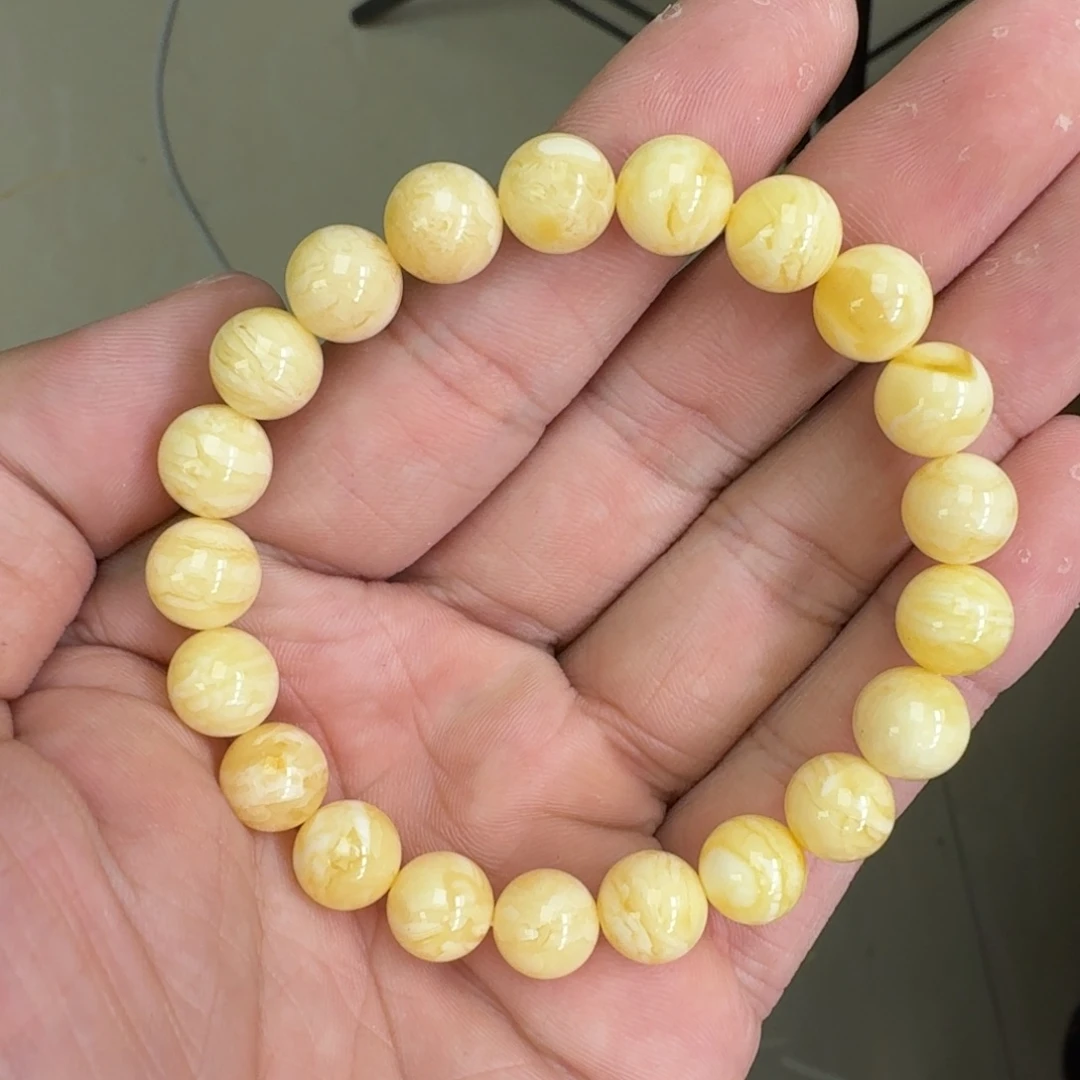 手链琥珀未镶嵌9.6mm