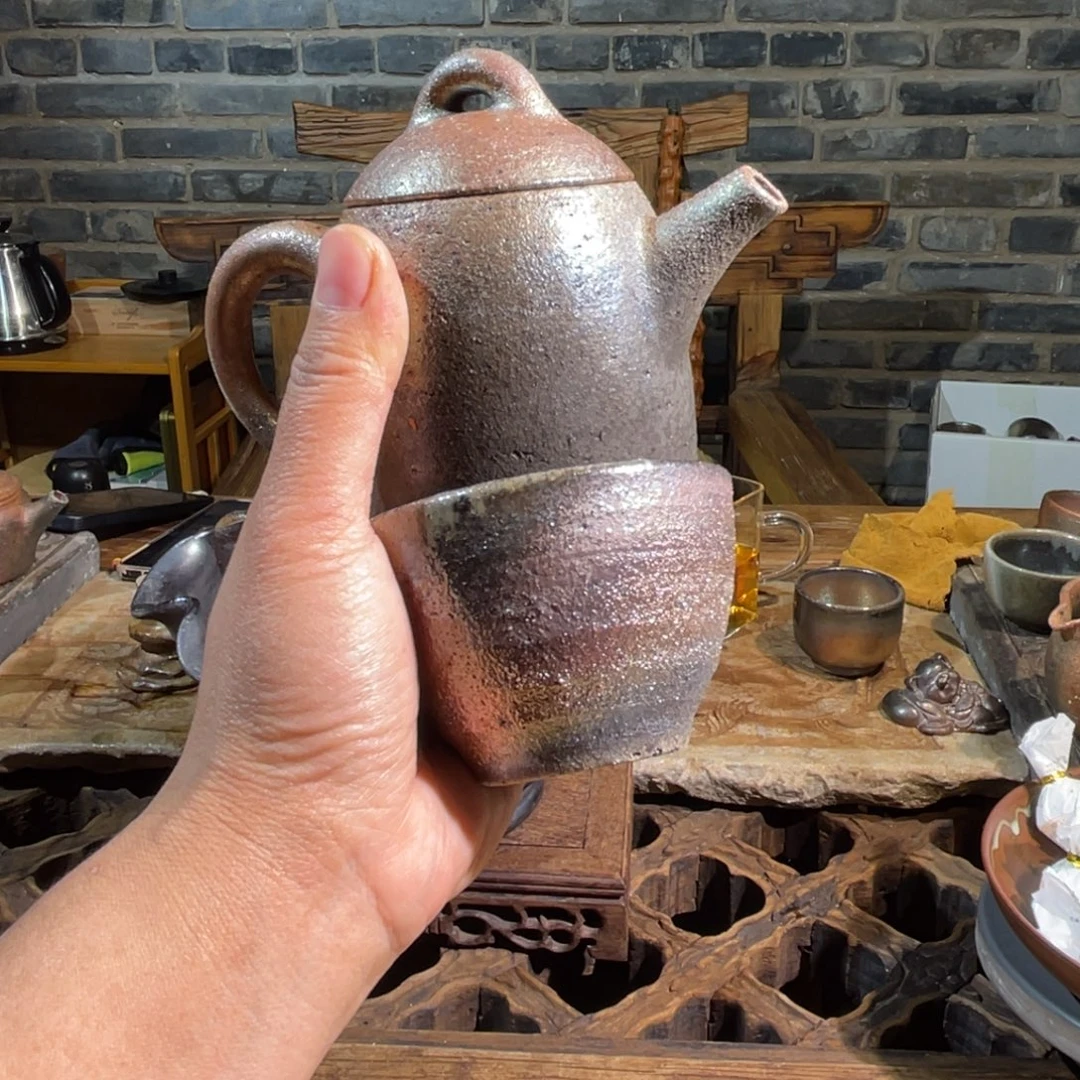 美***情杯云南陶泥柴烧茶具