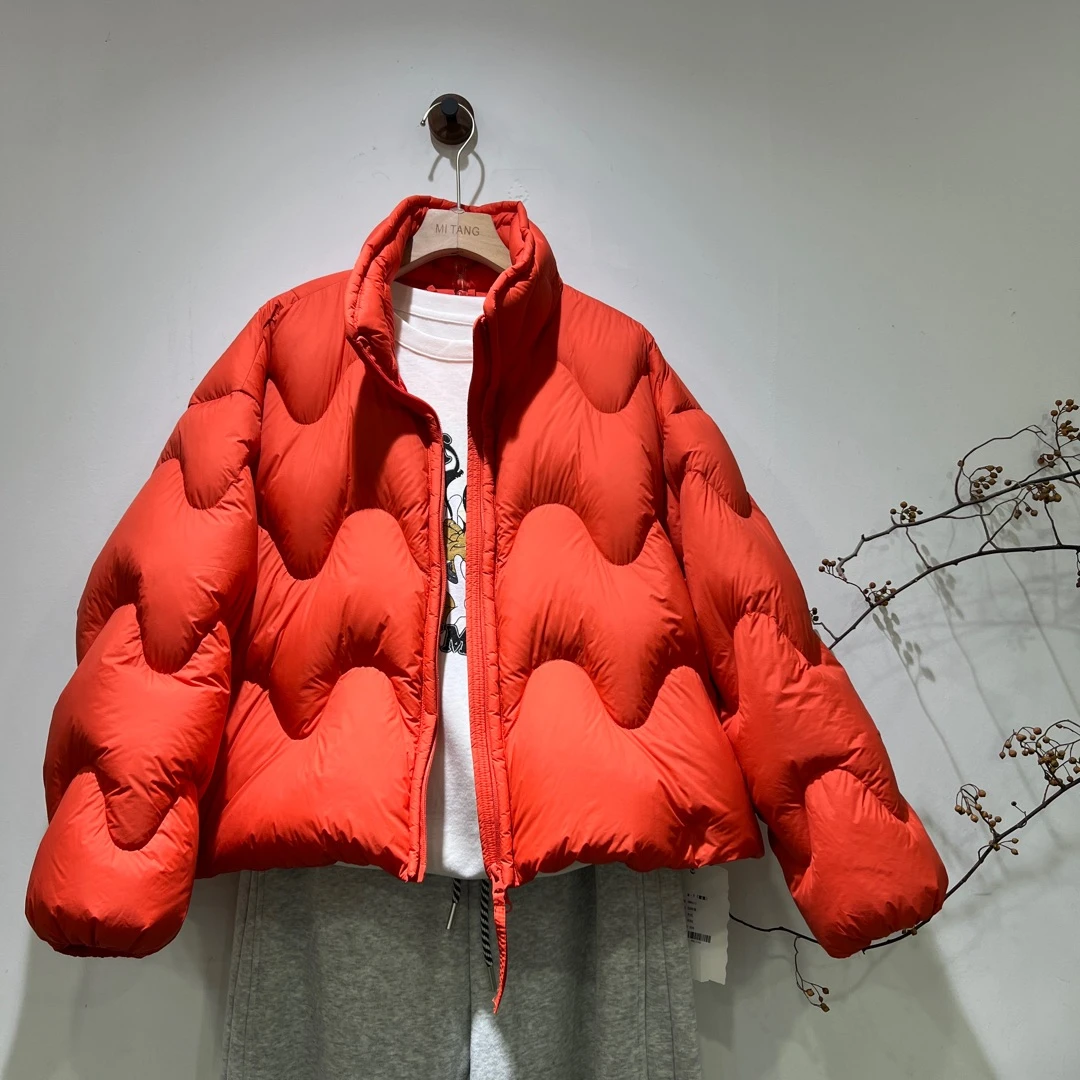 DW8012短款休闲糖果色羽绒服