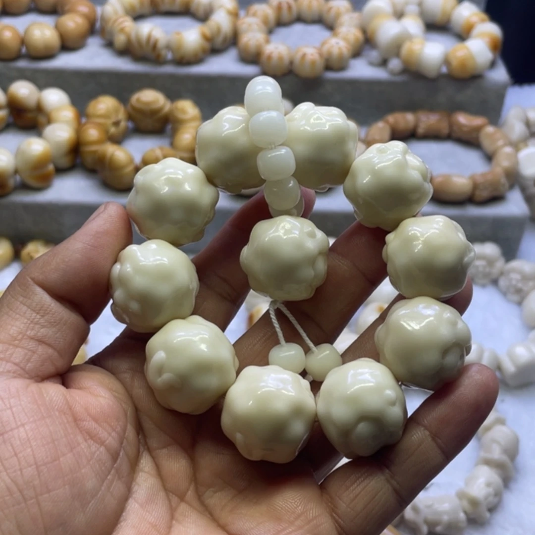 菩提根/象牙果吊坠全品象牙果云朵羊手串卡24