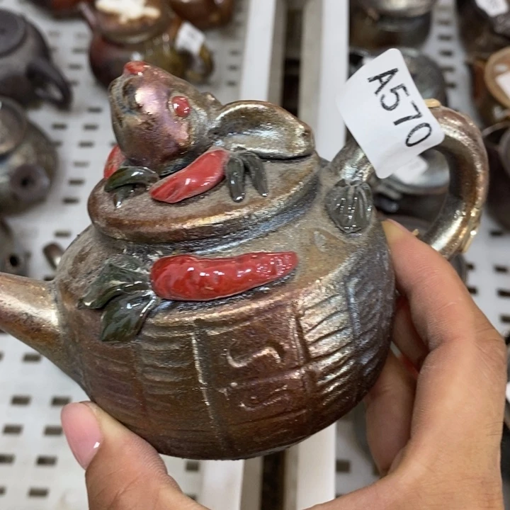 柴烧裸烧纯手工工艺制作瑕疵瑕疵