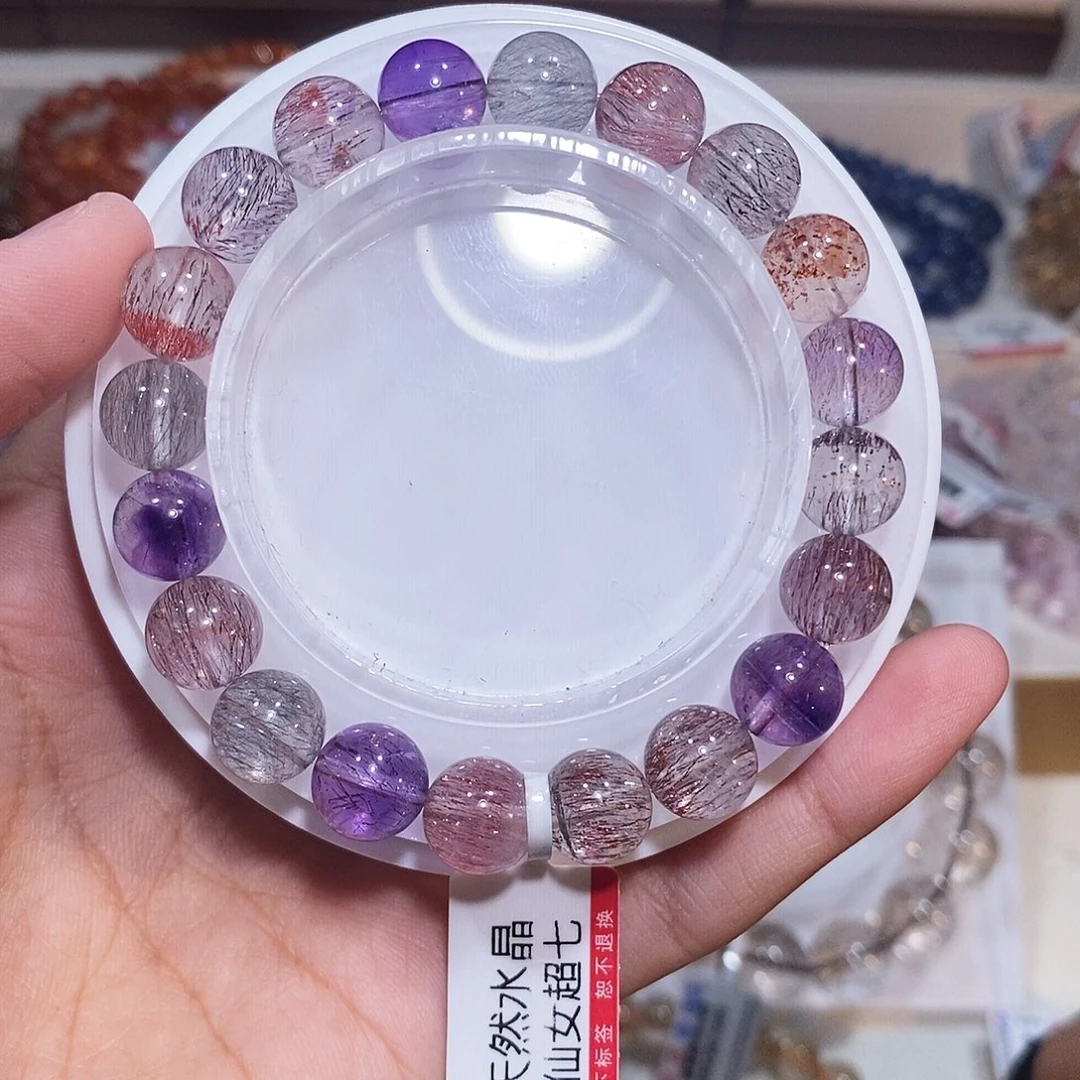 水晶手链未镶嵌仙女超七9.8mm