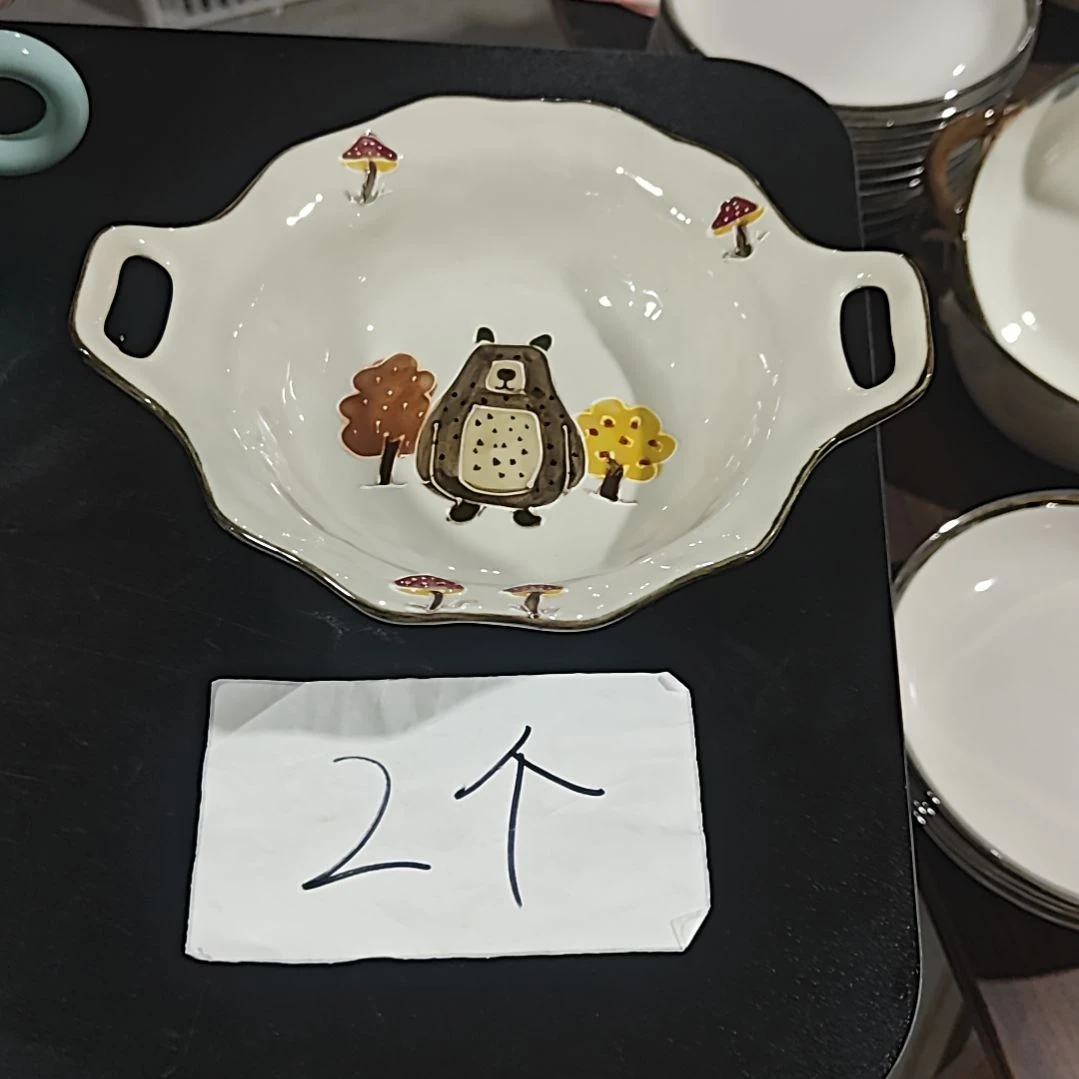 微瑕陶瓷餐具釉下彩