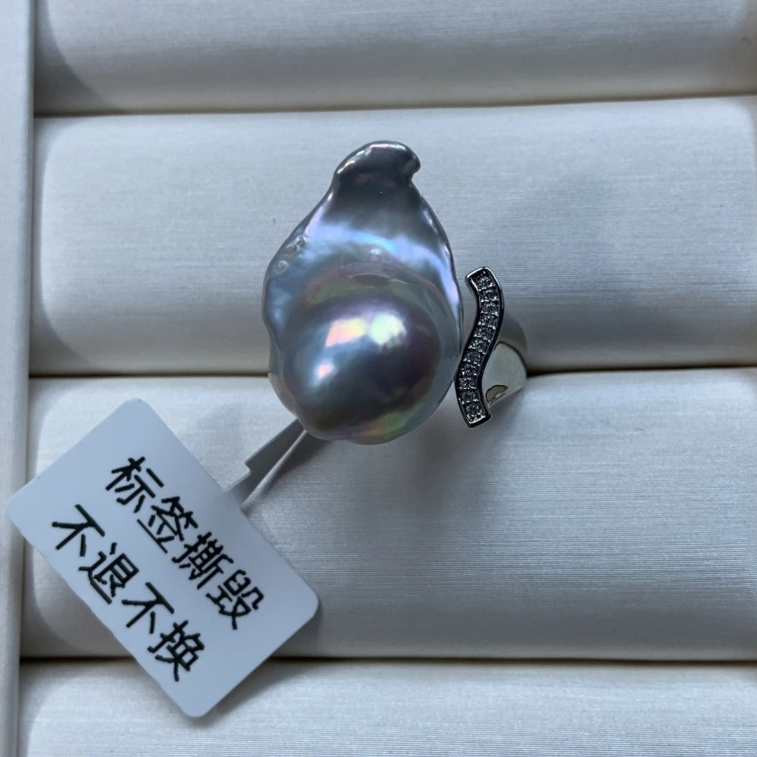 淡水珍珠戒指合金福利197