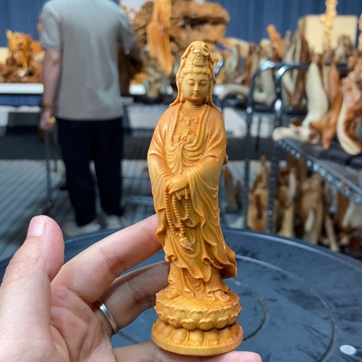 柏木（崖柏）手把件