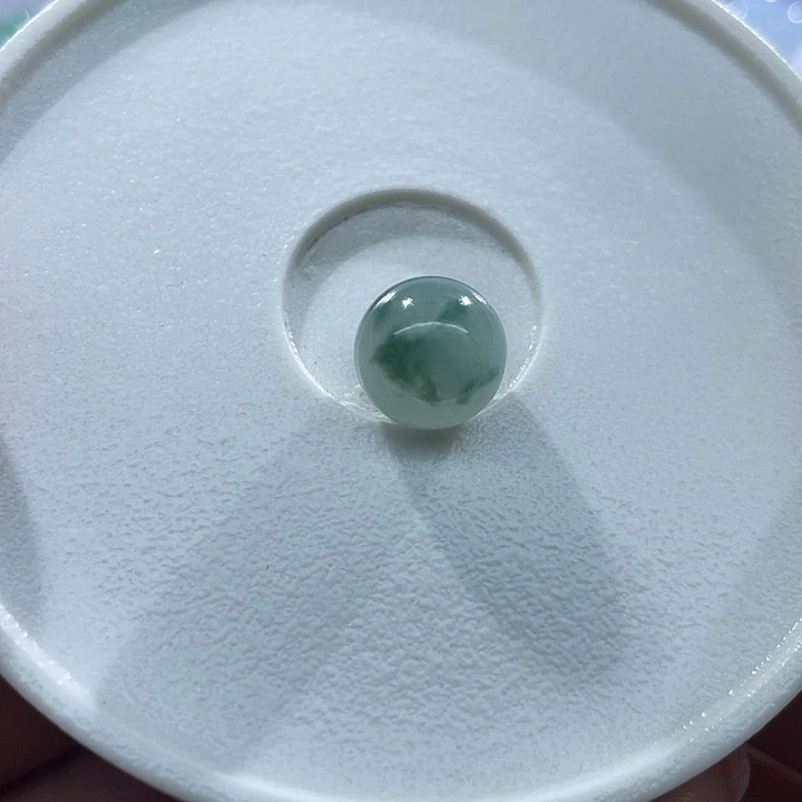 翡翠散珠翡翠飘花圆珠