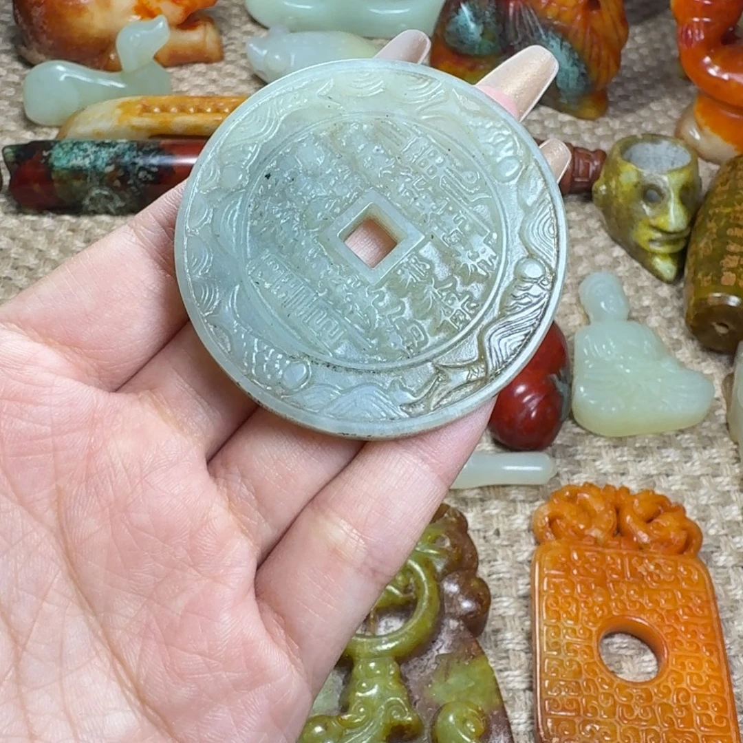 吊坠白玉菩提挂件