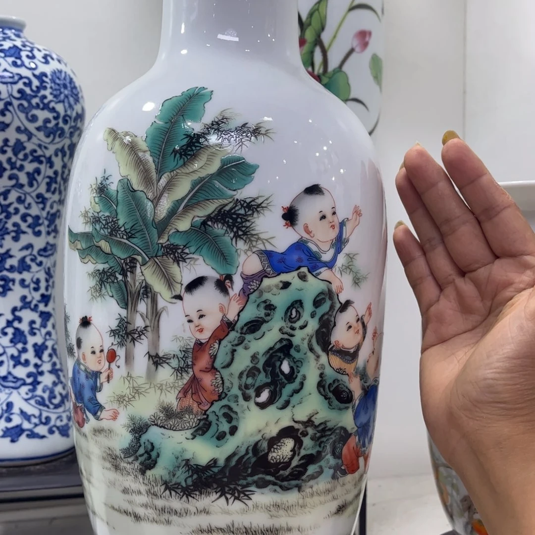 景德镇陶瓷花瓶摆件