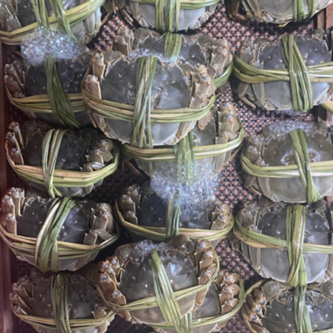 【活蟹】盘锦河蟹公蟹黄蟹1.7-2.0两/12/16只