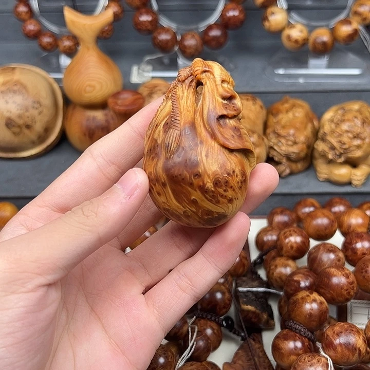 手串/手链柏木（崖柏）钱袋