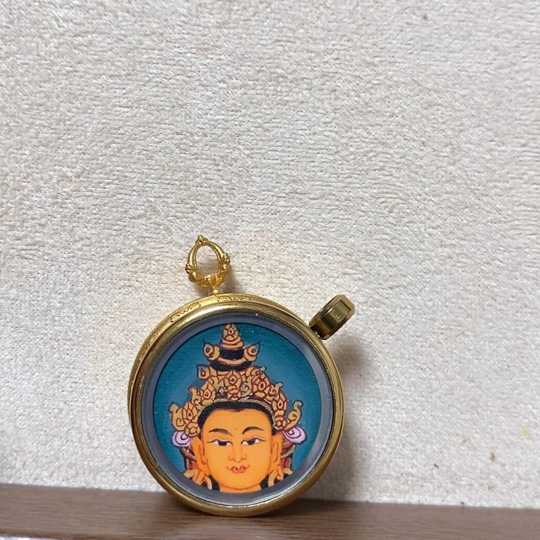 吊坠永*.2.0文殊唐卡艺术
