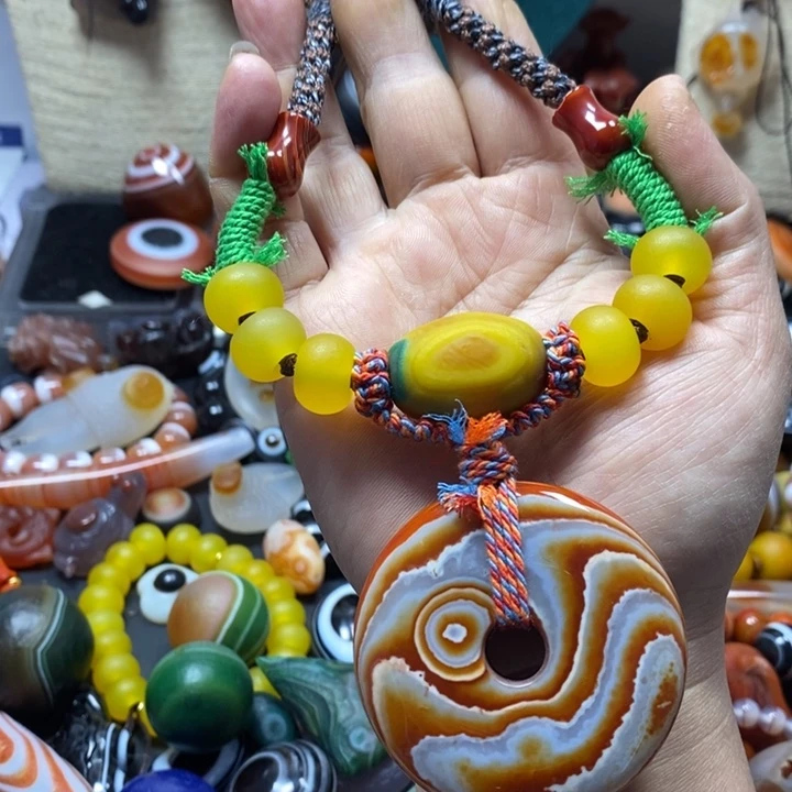 玛瑙/玉髓未镶嵌颈饰