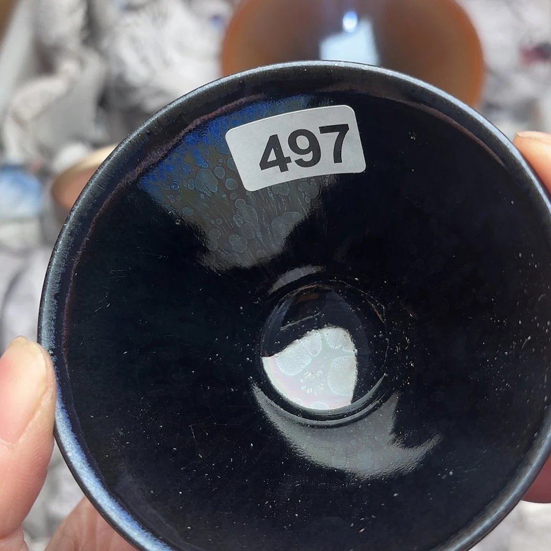 茶盏微瑕建盏主人杯一只