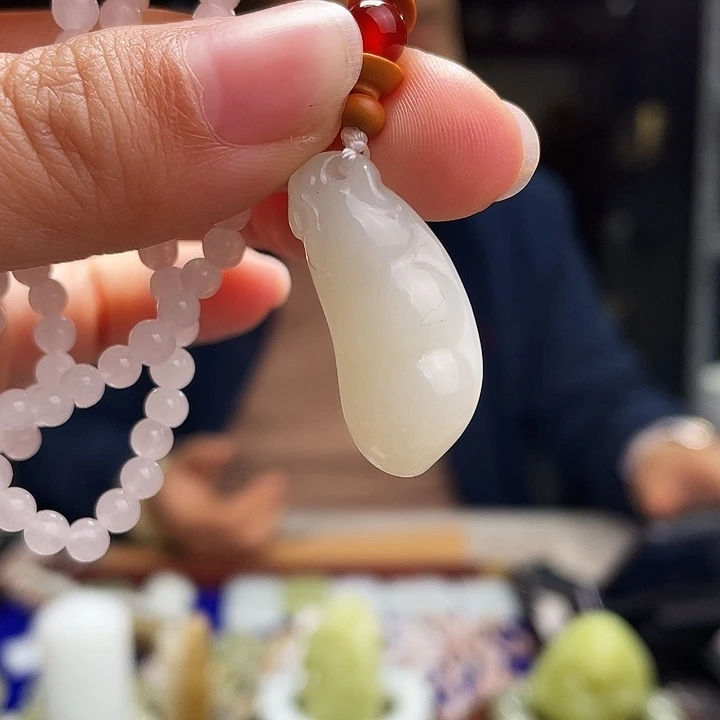 和田玉挂件未镶嵌定制发货