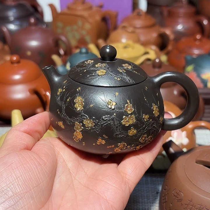 紫砂茶壶原矿宜兴紫砂