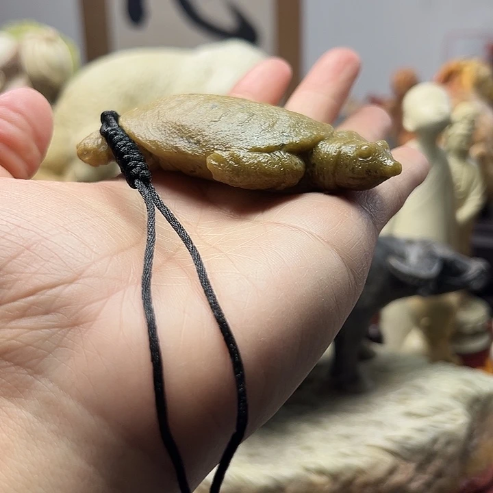 寿山石天**伴寿山石摆件