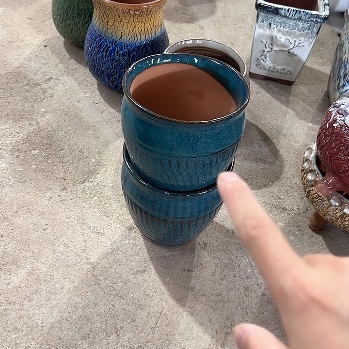 紫砂花盆花盆花盆