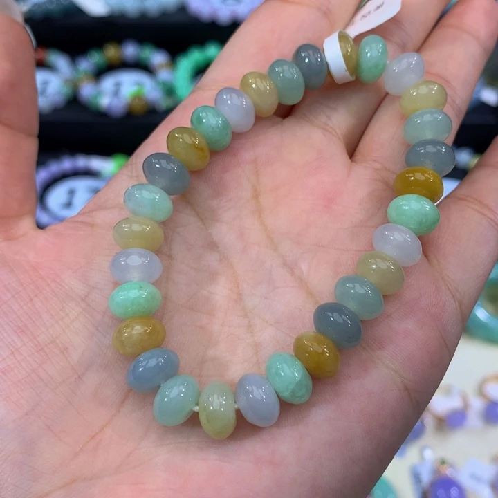 未镶嵌手链翡翠翡翠