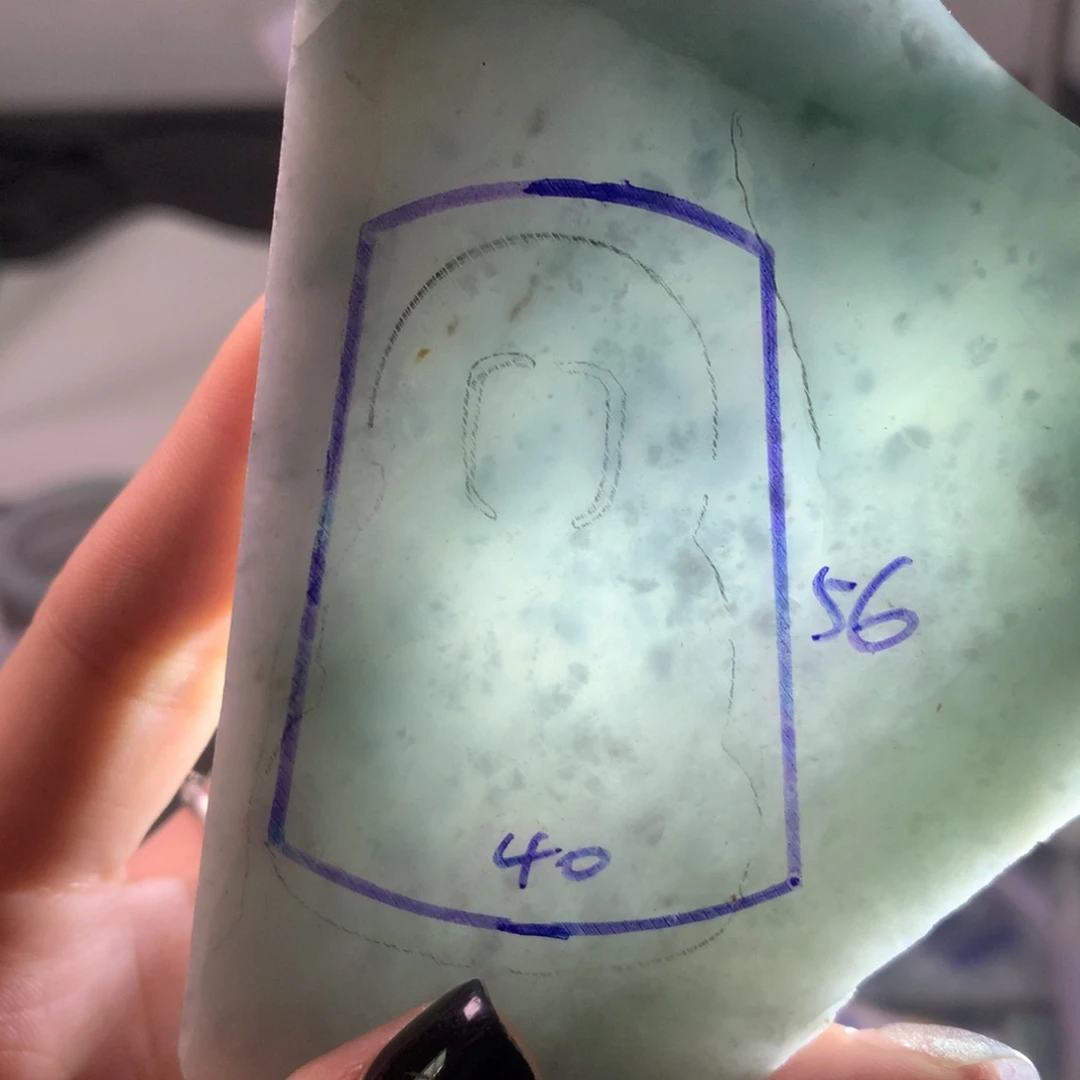 定制翡翠未镶嵌翡翠裸石