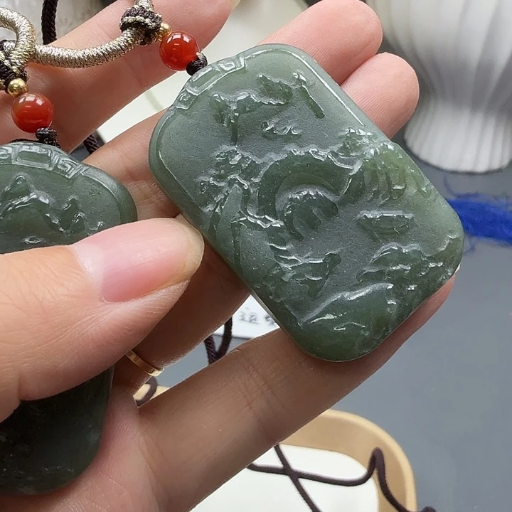 颈饰未镶嵌和田玉11