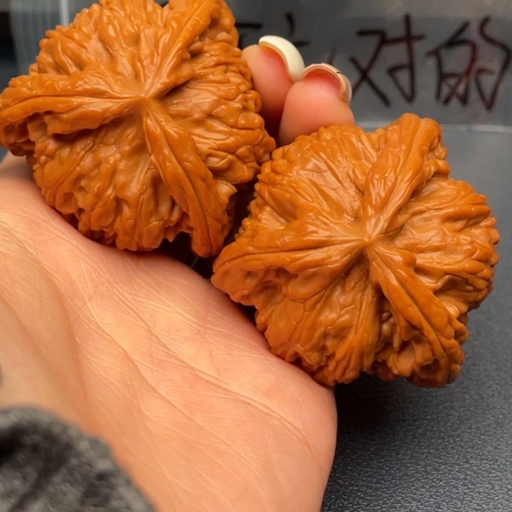 我***如吊坠文玩核桃白狮子