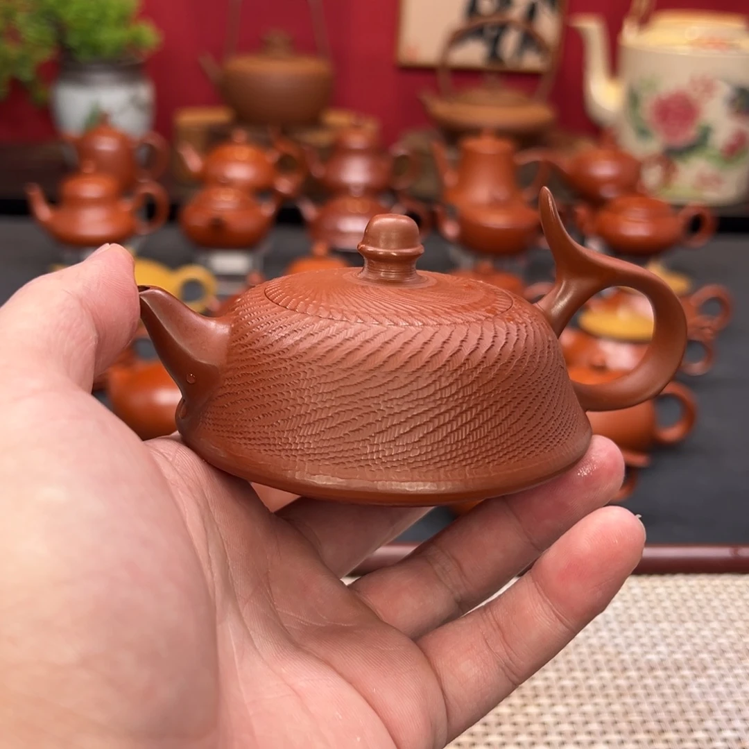 紫砂茶壶潮州手拉壶