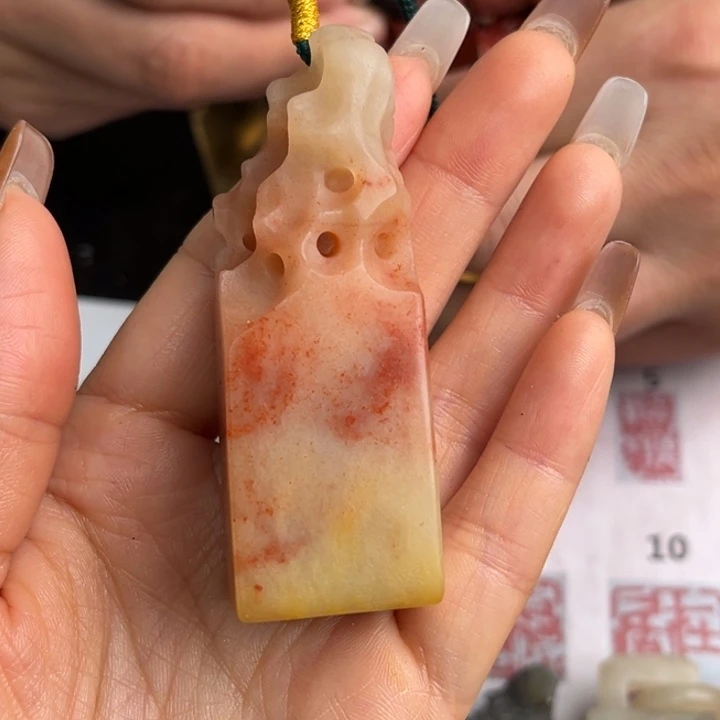 *****寿山石印石现场纯手工制作工艺精美