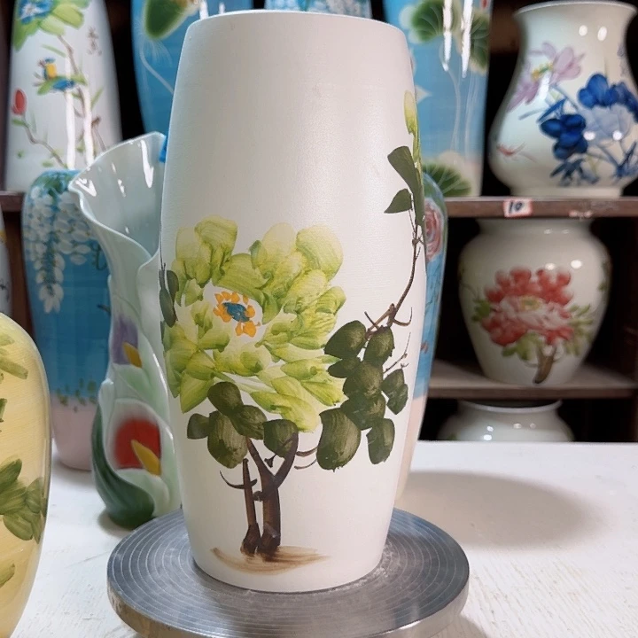 高33腰鼓绿绿牡丹新款陶瓷陶瓷陶瓷陶瓷