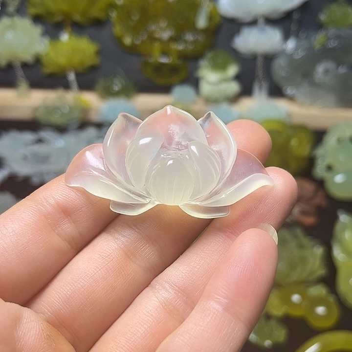 未镶嵌蛇纹石玉发饰