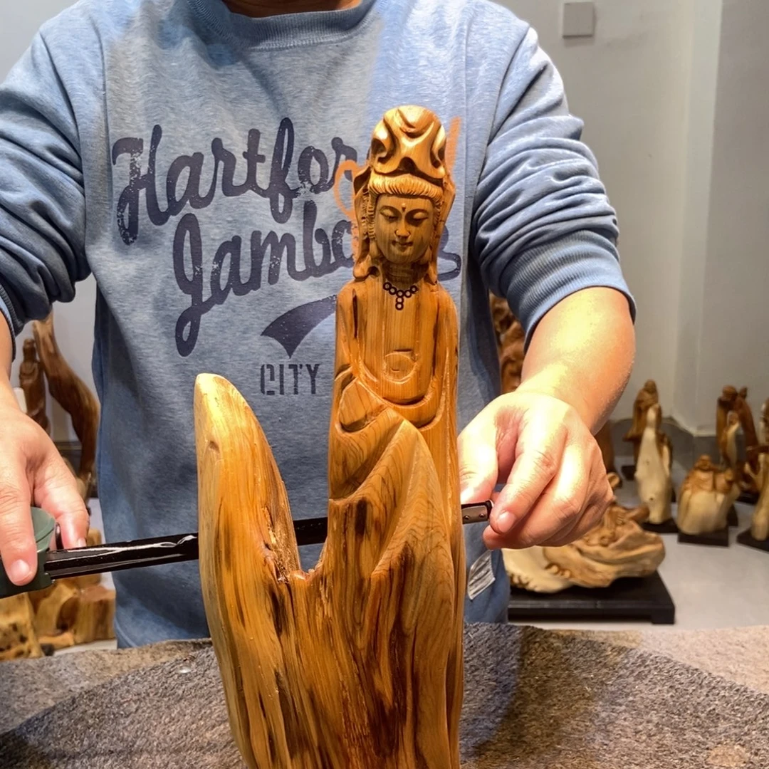 柏木（崖柏）太行崖柏根雕摆件
