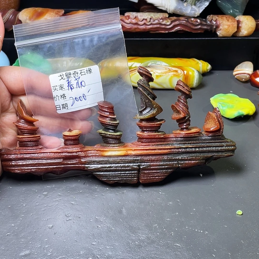 春***鸽石材外蒙戈壁原石