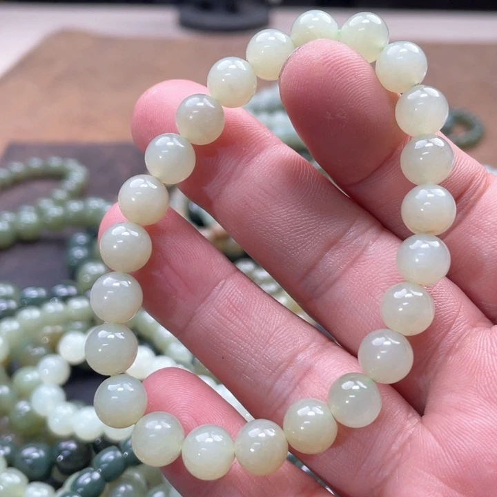 和田玉手链未镶嵌