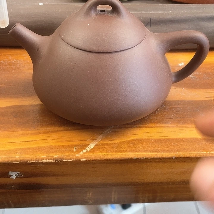 紫砂茶壶处理一把
