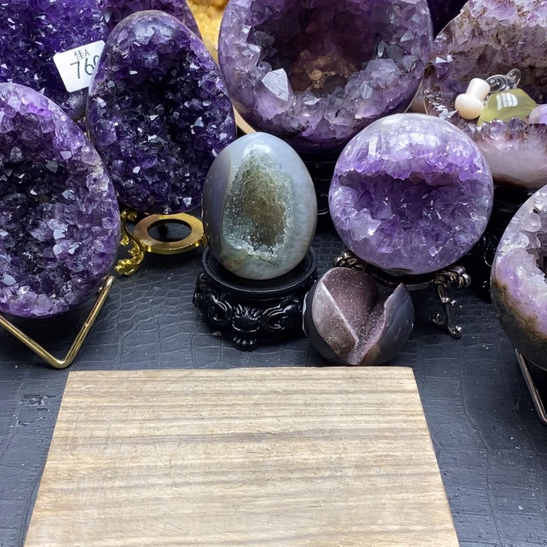 未镶嵌大型摆件（非配饰）紫晶