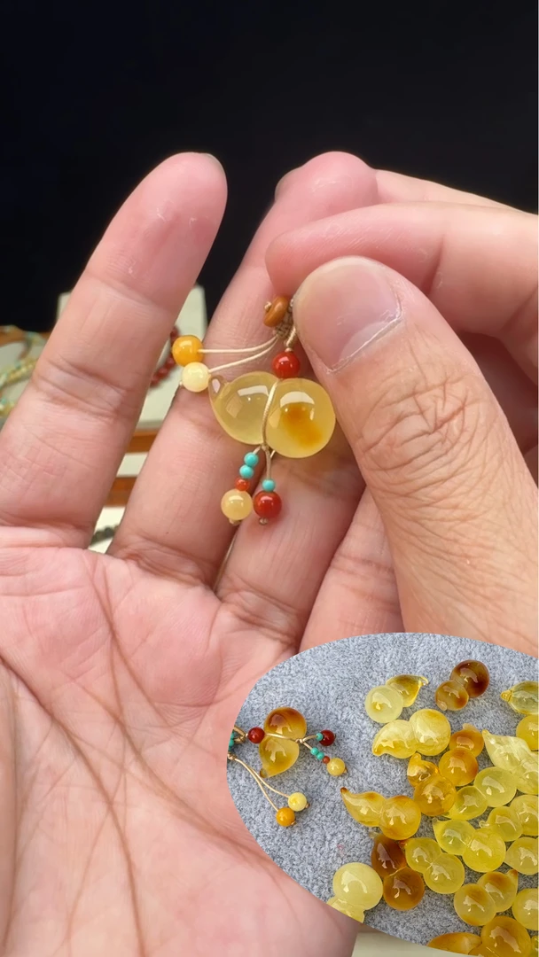 多样性发其一蜜蜡小提溜设计款