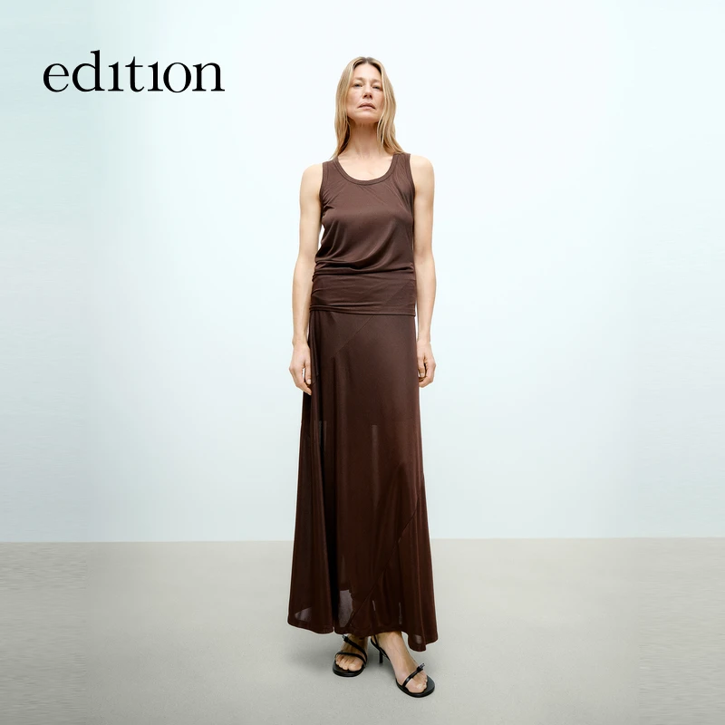 【商场同款】edition2025春季新款可拆两件套连衣裙#EBE1DRS042