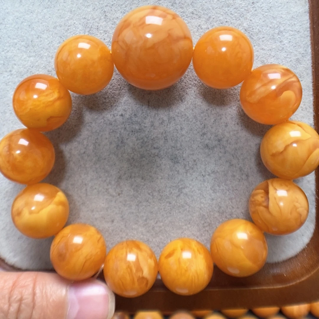 蜜蜡未镶嵌手串蜜蜡