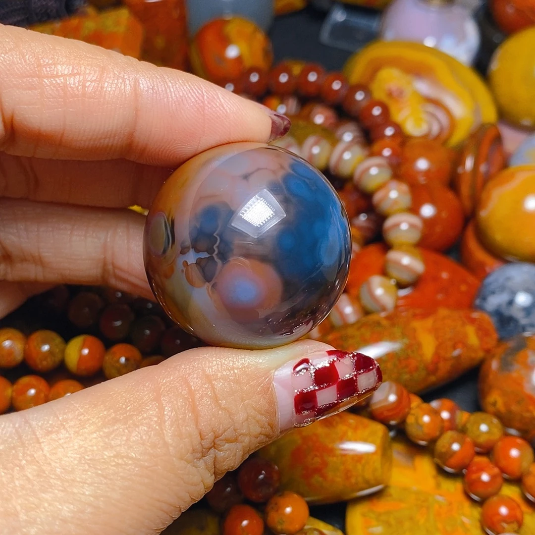 烎***鼎玛瑙/玉髓未镶嵌颈饰