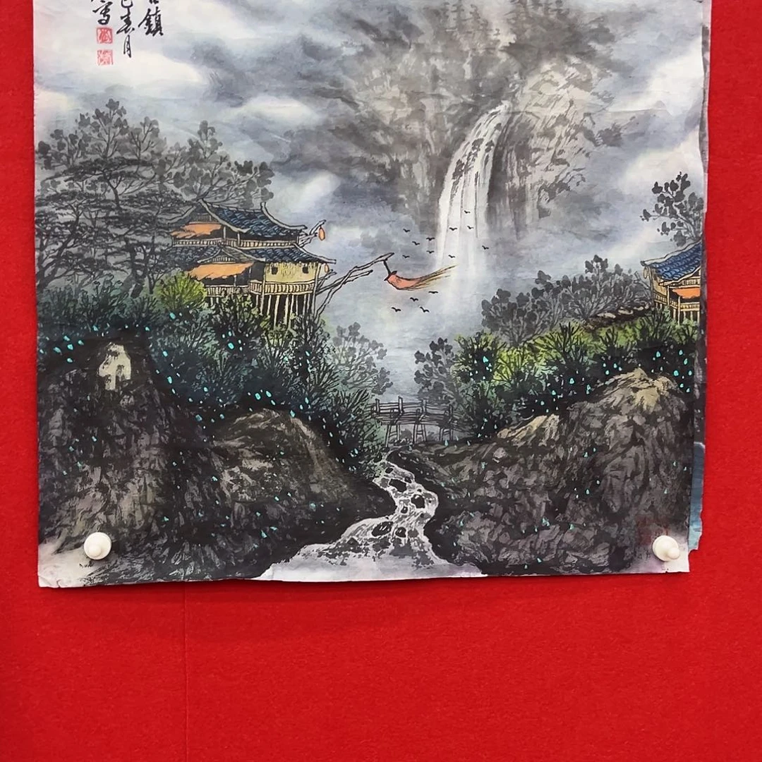 国画六*绘画作品多次参加全国