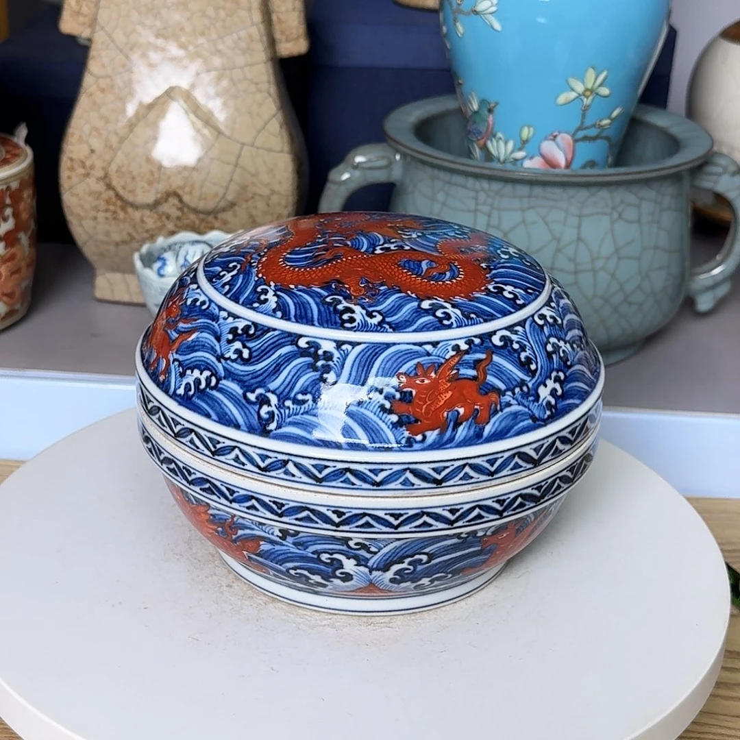 龙纹粉盒！！！！！时**械