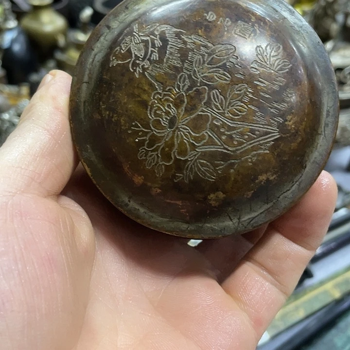悟***禅铜器艺术品盒子等