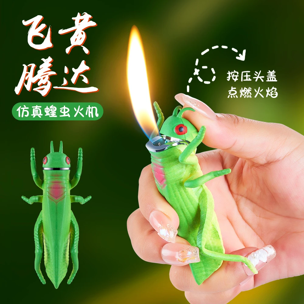 新奇特仿真形状充气桌面摆件把玩解压明火