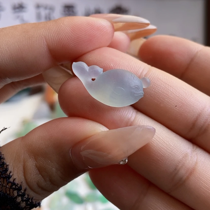 【闪购商品】未镶嵌定制翡翠海豚